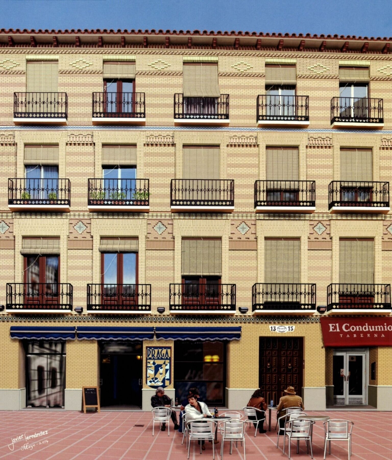 Ferienwohnung 18 Torres Saragossa Exterior foto